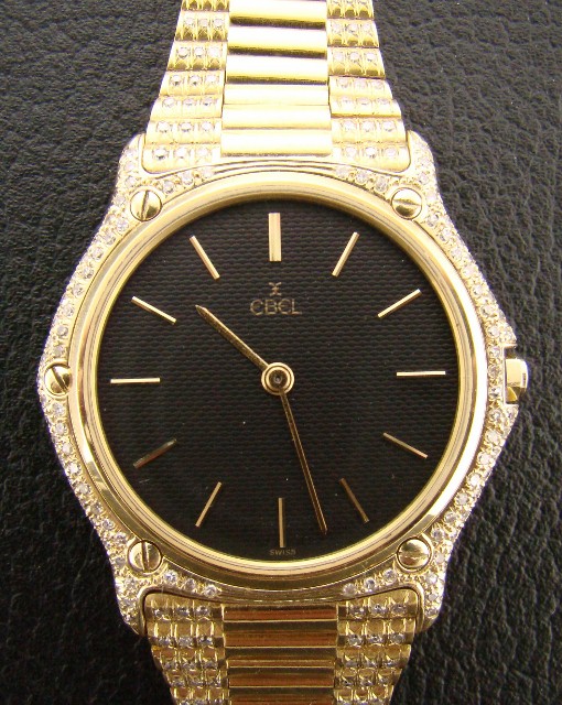 (image for) EBEL 18K YELLOW GOLD WITH FULL DIAMOND